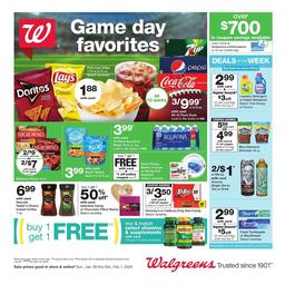 Walgreens Weekly Ad Jan 26 - Feb 1, 2020