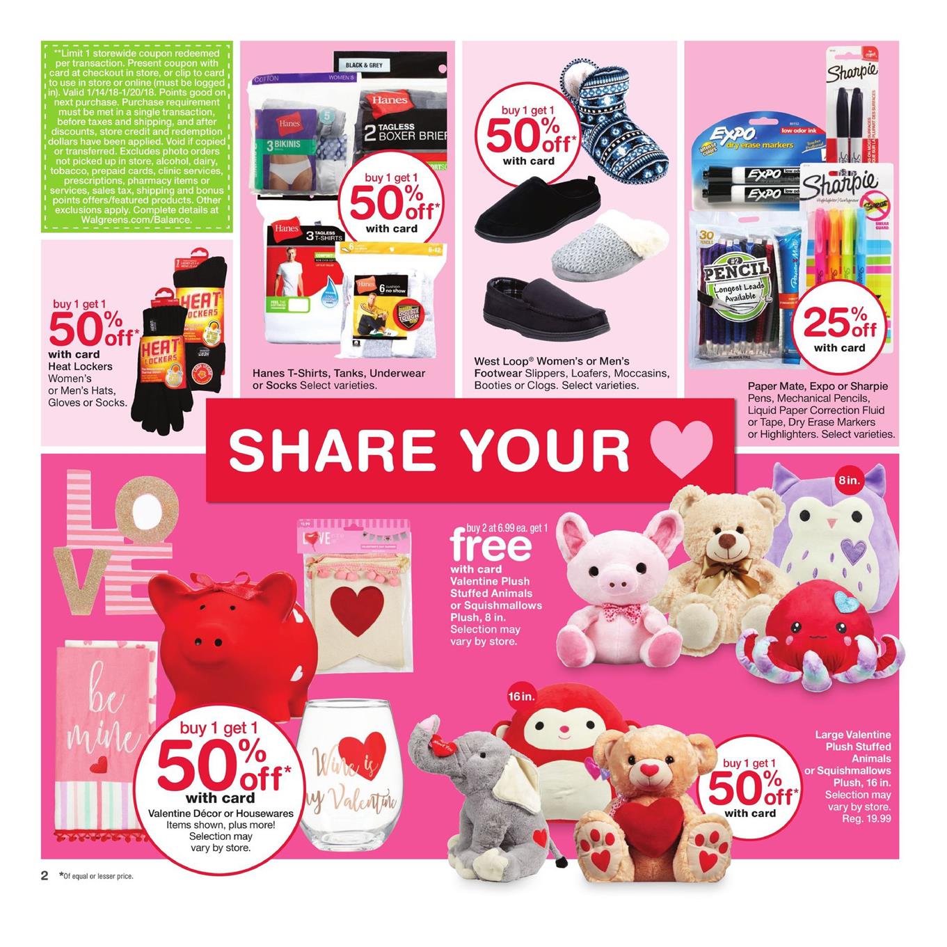 Walgreens Weekly Ad January 14 20, 2018 WeeklyAds2