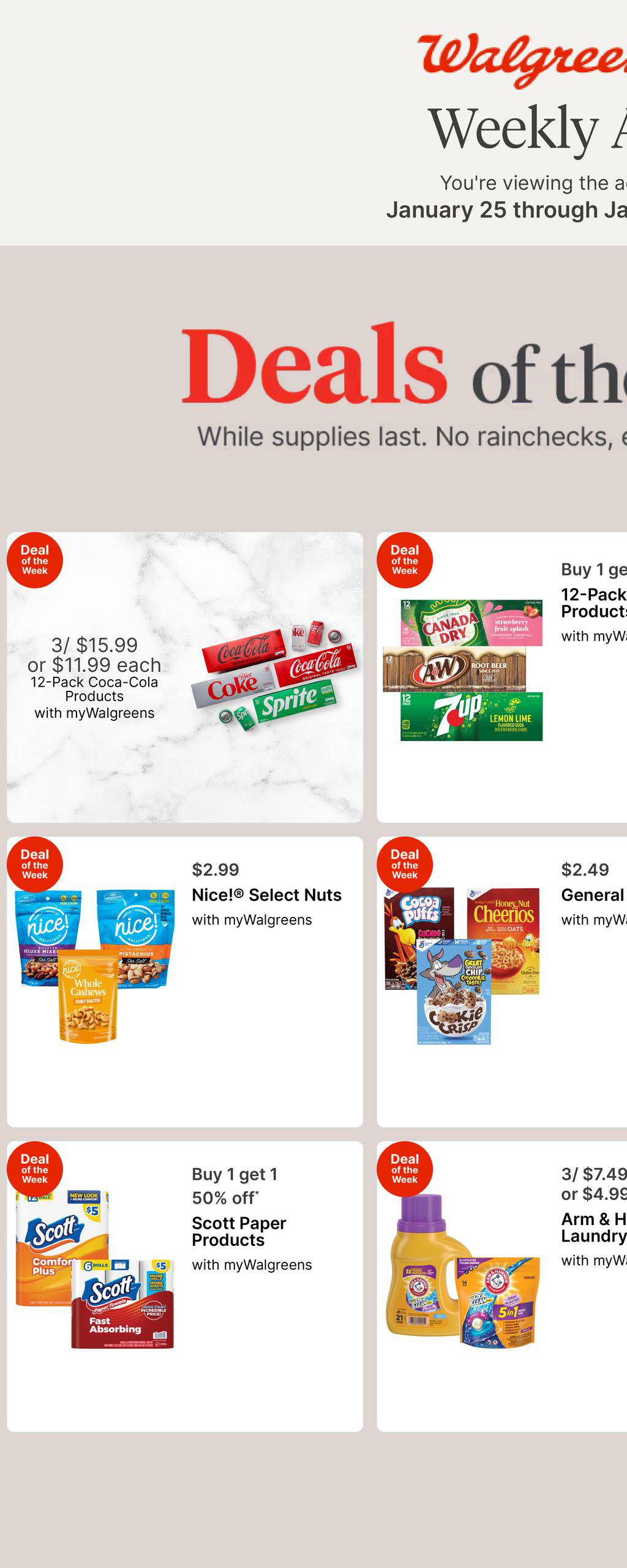Walgreens Weekly Ad January 25 - 31, 2026 | WeeklyAds2