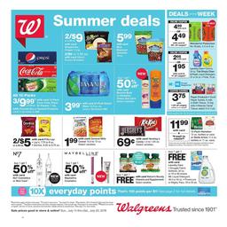 Walgreens Weekly Ad Jul 14 - 20, 2019