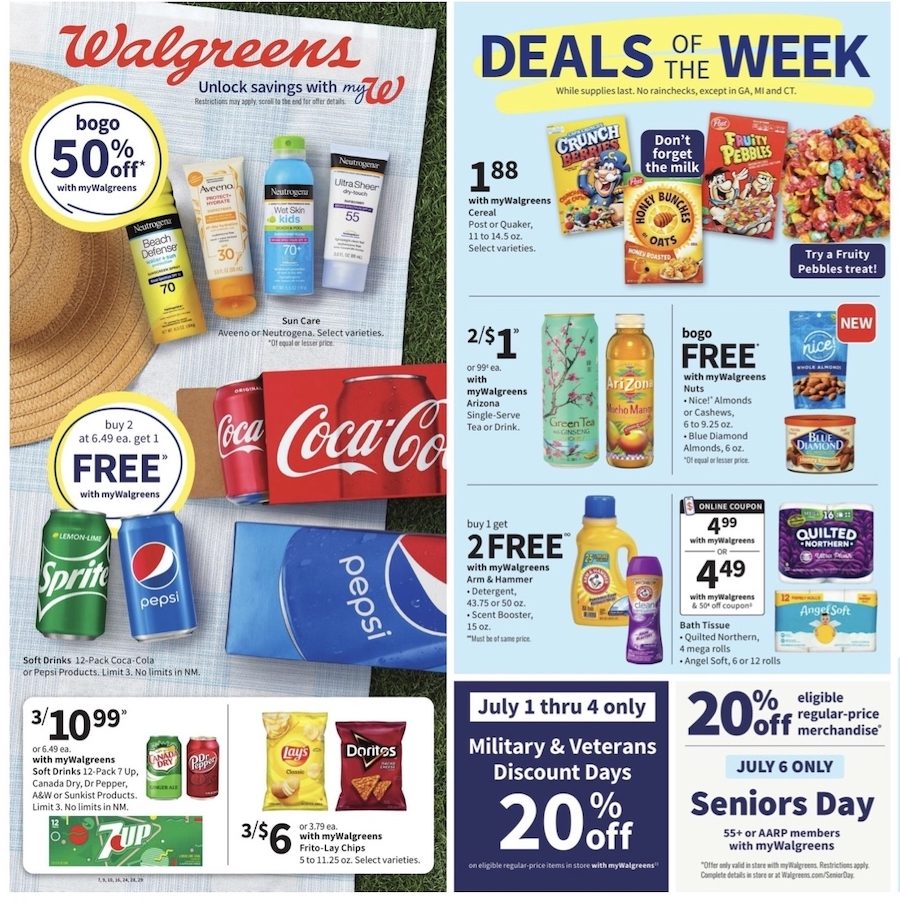 Walgreens Weekly Ad Jul 4 - 10, 2021 - WeeklyAds2