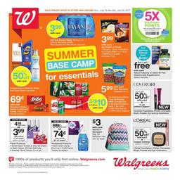 Walgreens Weekly Ad Jul 16 - 22 2017