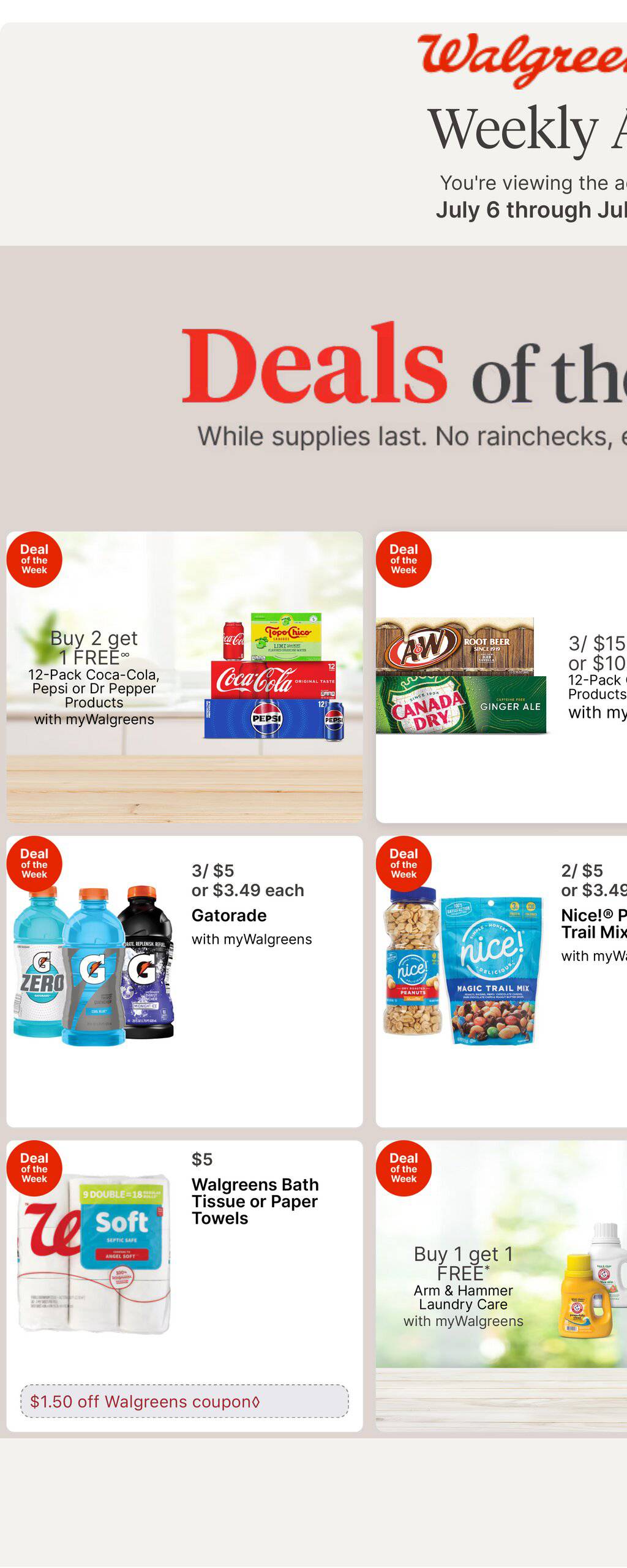 Walgreens Weekly Ad July 6 - 12, 2025 | WeeklyAds2