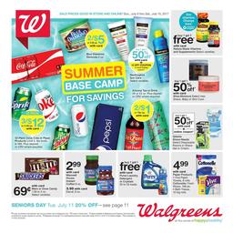 Walgreens Weekly Ad Jul 9 - 15 2017
