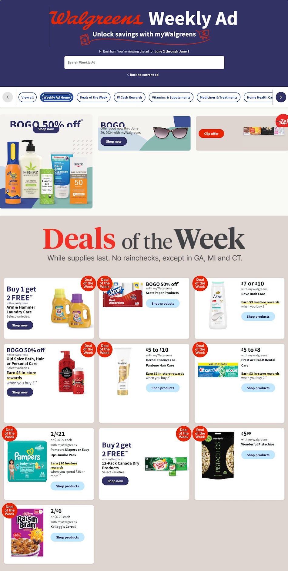 Walgreens Weekly Ad Jun 2 - 8, 2024 | WeeklyAds2
