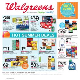 Walgreens Weekly Ad Jun 26 - Jul 2 2016