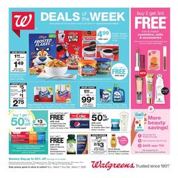 Walgreens Weekly Ad Mar 1 - 7, 2020