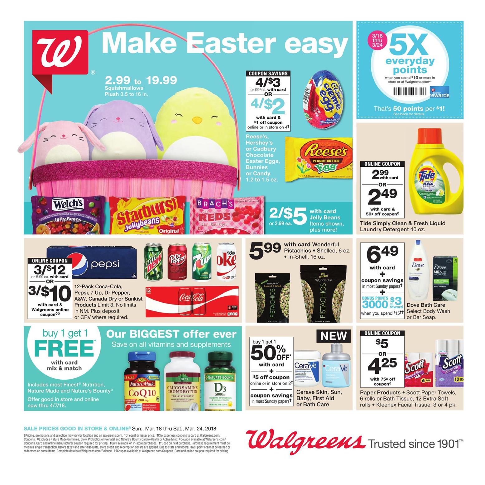 Walgreens Weekly Ad March 18 - 24, 2018 | WeeklyAds2