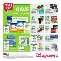 Walgreens Weekly Ad March 19 - 25 2017