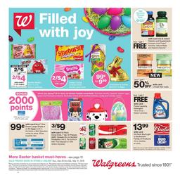 Walgreens Weekly Ad March 25 - 31, 2018