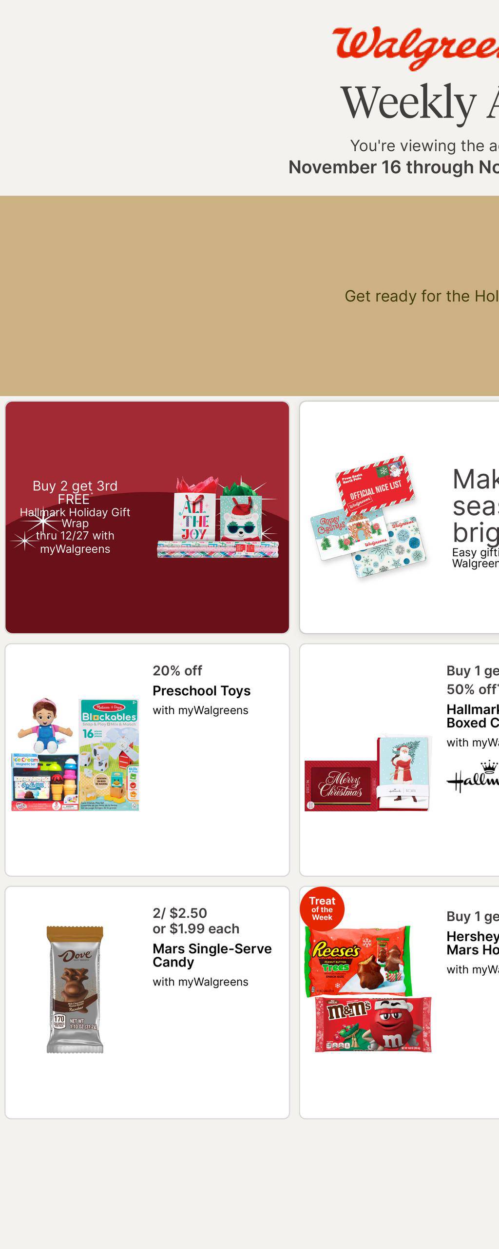 Walgreens Weekly Ad November 16 - 22, 2025 | WeeklyAds2