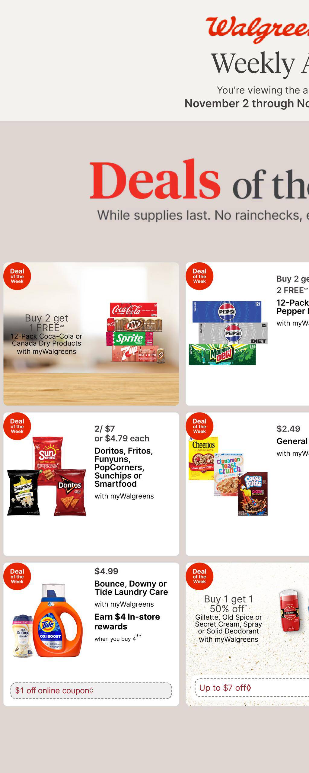 Walgreens Weekly Ad November 2 - 8, 2025 | WeeklyAds2