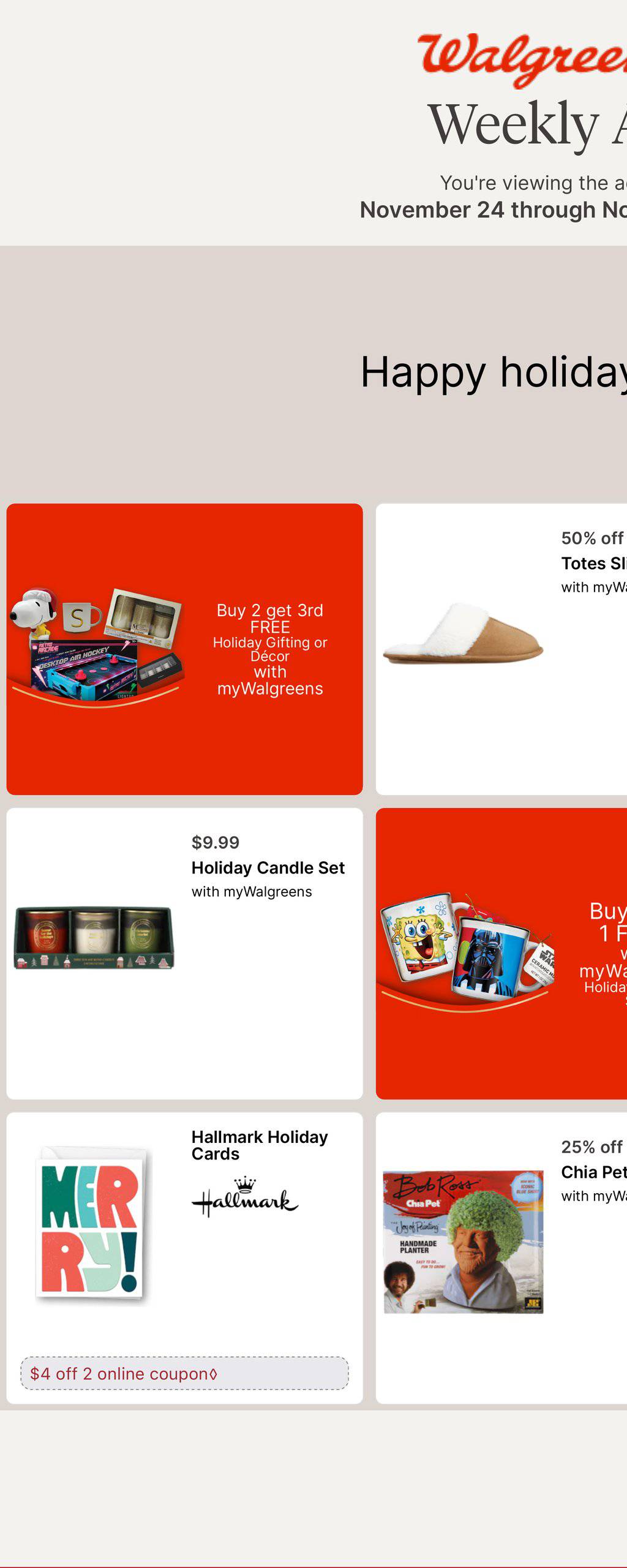 Walgreens Weekly Ad November 24 - 30, 2024 | WeeklyAds2