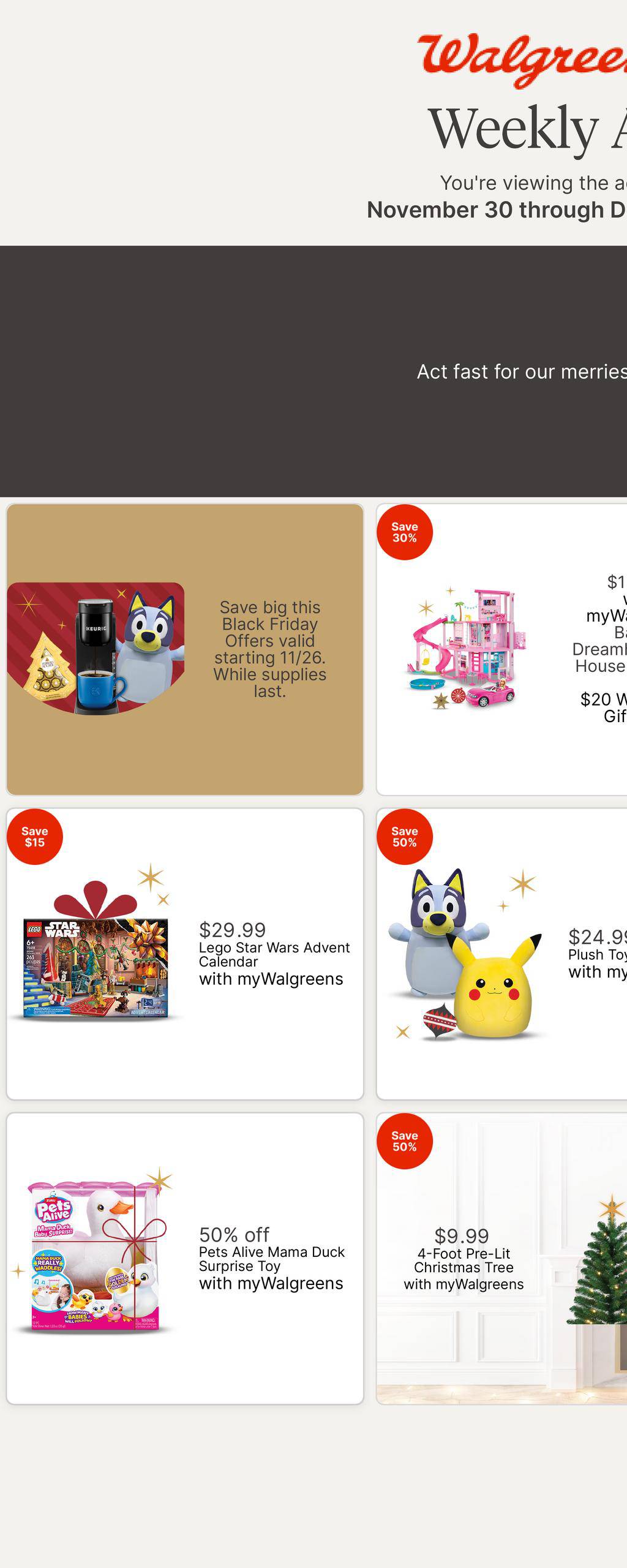 Walgreens Weekly Ad November 30 - December 6, 2025 | WeeklyAds2