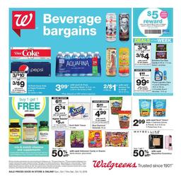 Walgreens Weekly Ad Oct 7 - 13, 2018