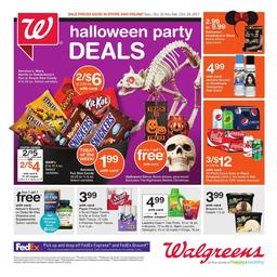Walgreens Weekly Ad Oct 22 - 28, 2017