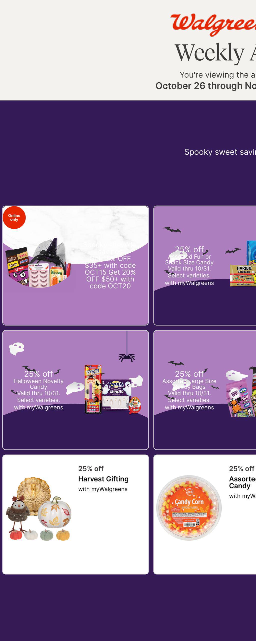 Walgreens Weekly Ad October 26 - November 1, 2025 | WeeklyAds2