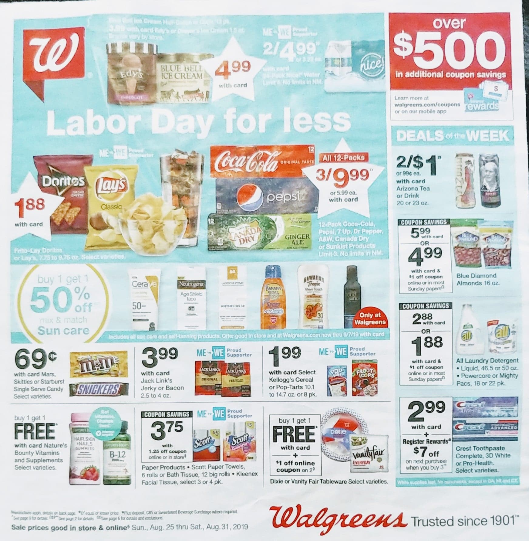 Walgreens Weekly Ad Preview Aug 25 - 31, 2019 | WeeklyAds2