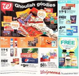 Walgreens Weekly ad Preview Oct 27 - Nov 2, 2019