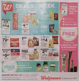 Walgreens Weekly Ad Preview Sep 1–7, 2019