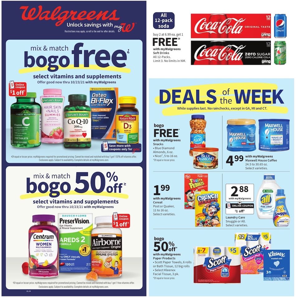 Walgreens Weekly Ad Sep 19 - 25, 2021 - WeeklyAds2