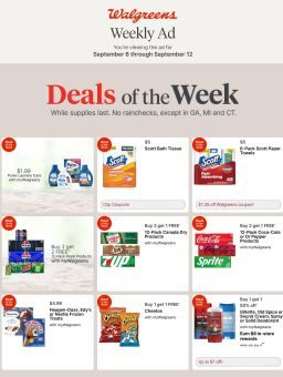 Walgreens Weekly Ad September 6 - 12, 2026