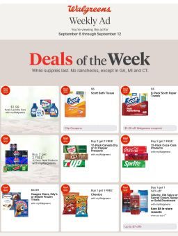 Walgreens Weekly Ad September 6 - 12, 2026