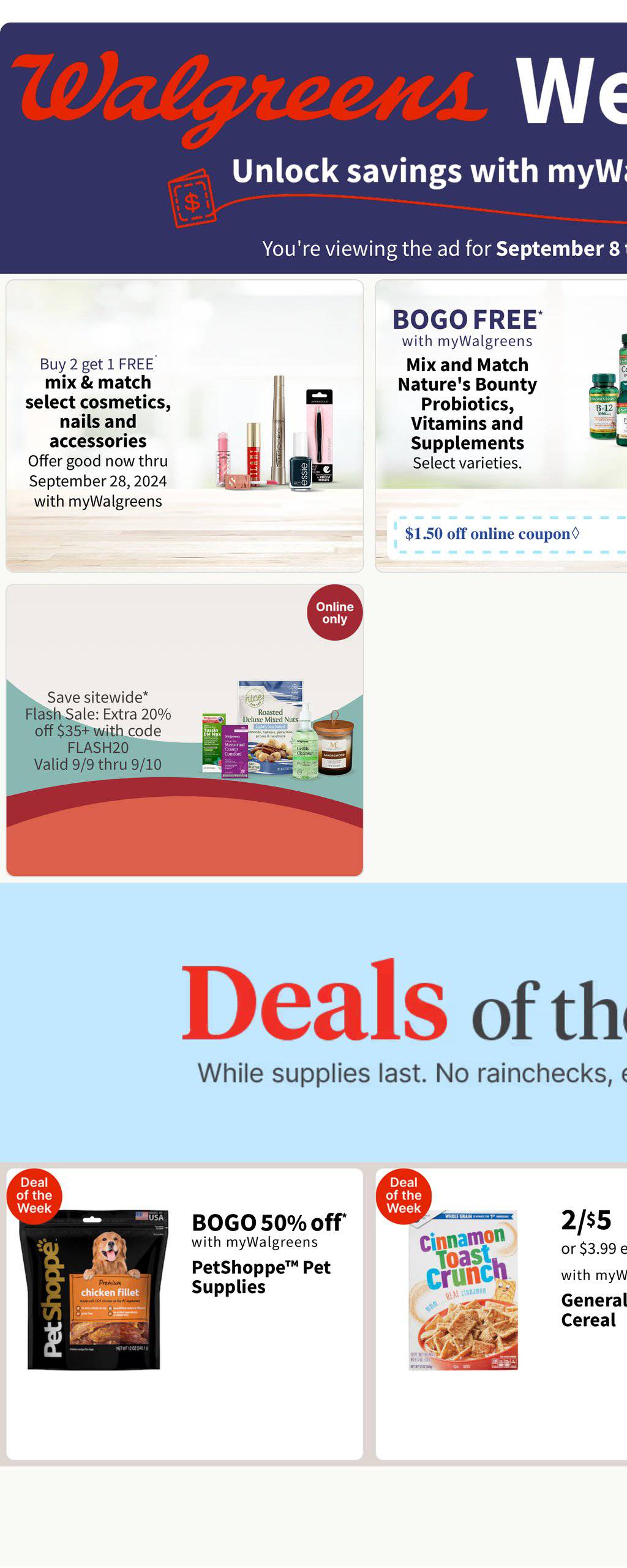 Walgreens Weekly Ad September 8 - 14, 2024 | WeeklyAds2