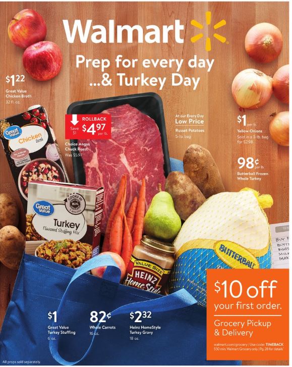 Walmart Ad Nov 1 16, 2019 WeeklyAds2