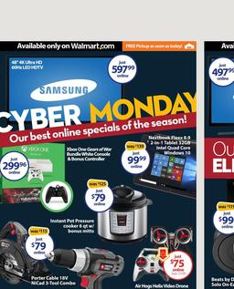 Walmart Weekly Ad Black Friday Cyber Monday Nov 29 2015