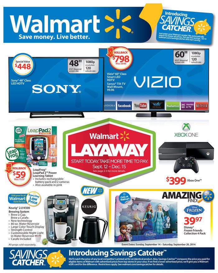 Walmart Weekly Ad Electronics September 14 WeeklyAds2