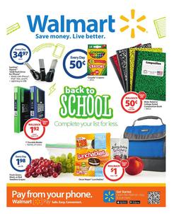 Walmart Weekly Ad Jul 29 - Aug 13 2016