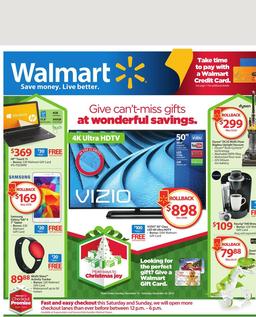 Walmart Weekly Ads Christmas Gifts 2014