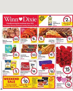 Winn Dixie Ad Feb 10 - Feb 16 2016