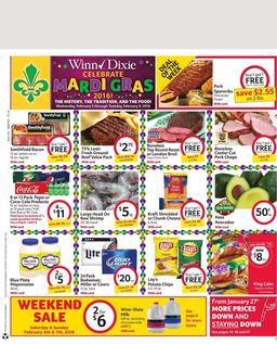 Winn Dixie Ad Feb 3 - Feb 9 2016