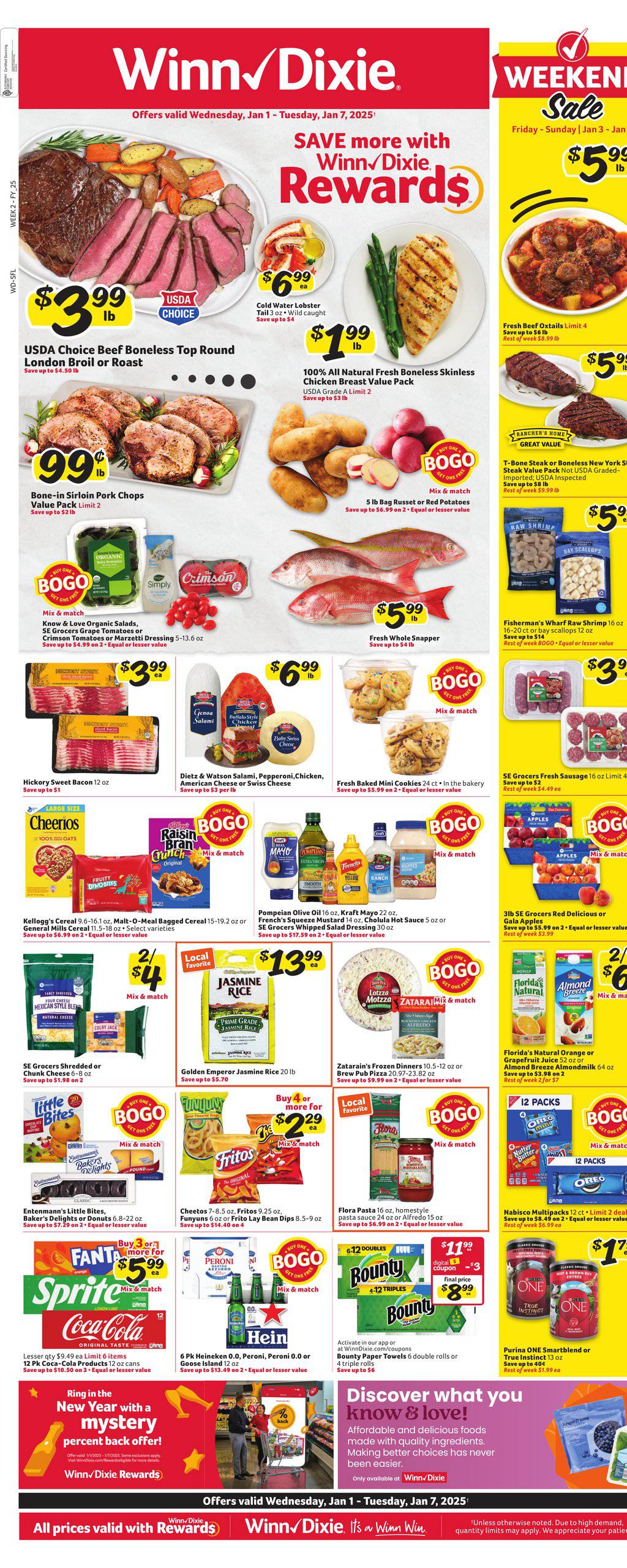 WinnDixie Ad Weekly Circular January 1 7, 2025 WeeklyAds2