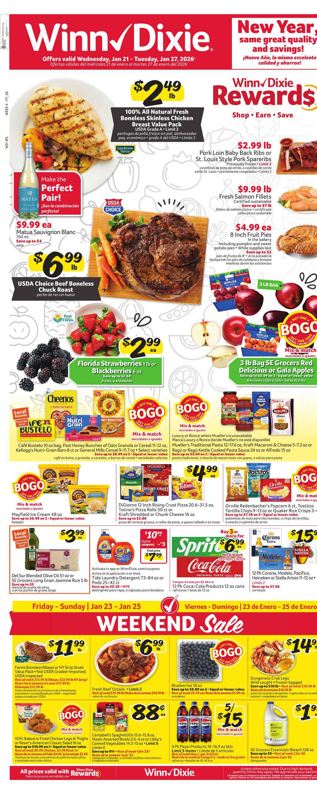 Winn-Dixie Ad Weekly Circular January 21 - 27, 2026 | WeeklyAds2