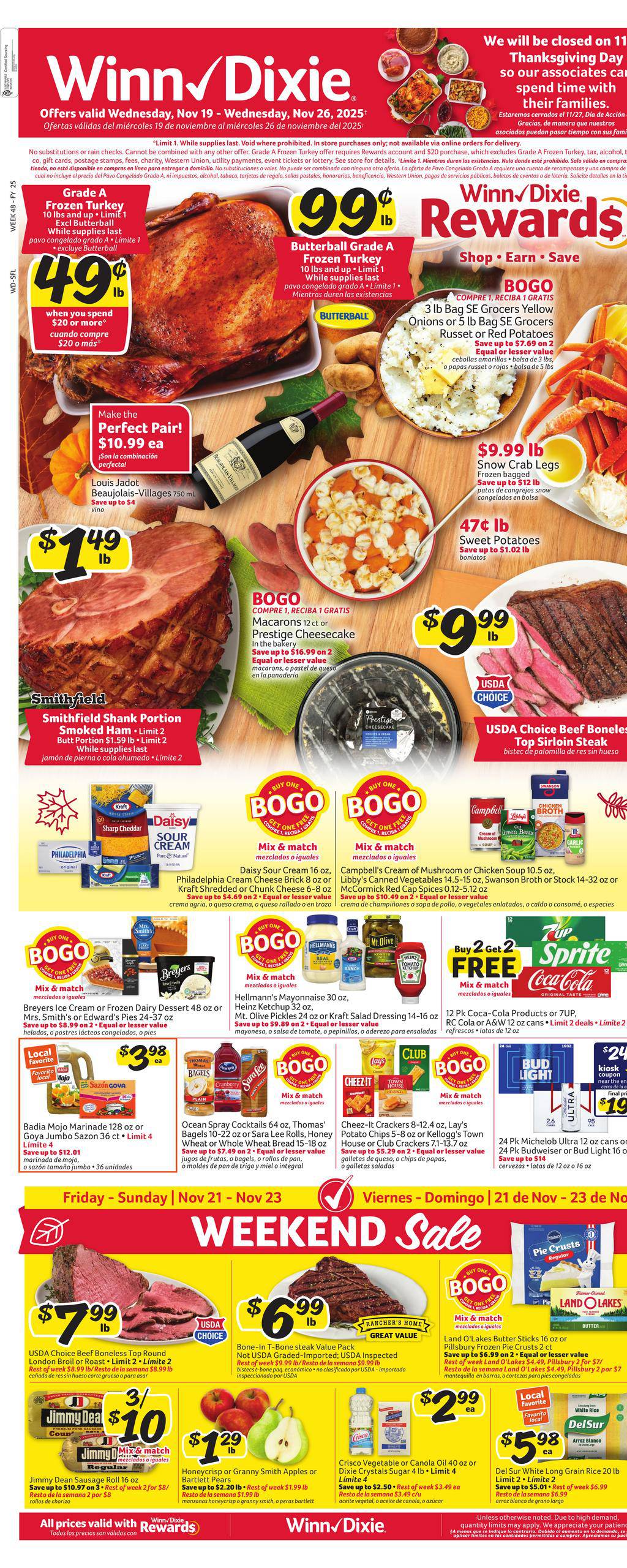 Winn-Dixie Ad Weekly Circular November 19 - 26, 2025 | WeeklyAds2