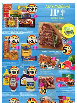 Winn Dixie Weekly Ad 4th of Jul 2018