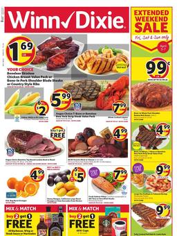 Winn Dixie Weekly Ad Apr 3 - 9, 2019