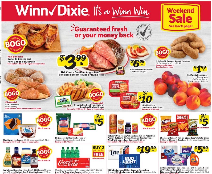 Winn Dixie Weekly Ad Aug 25 - 31, 2021 | WeeklyAds2