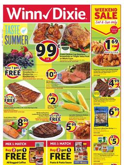 Winn Dixie Weekly Ad Aug 8 - 14, 2018