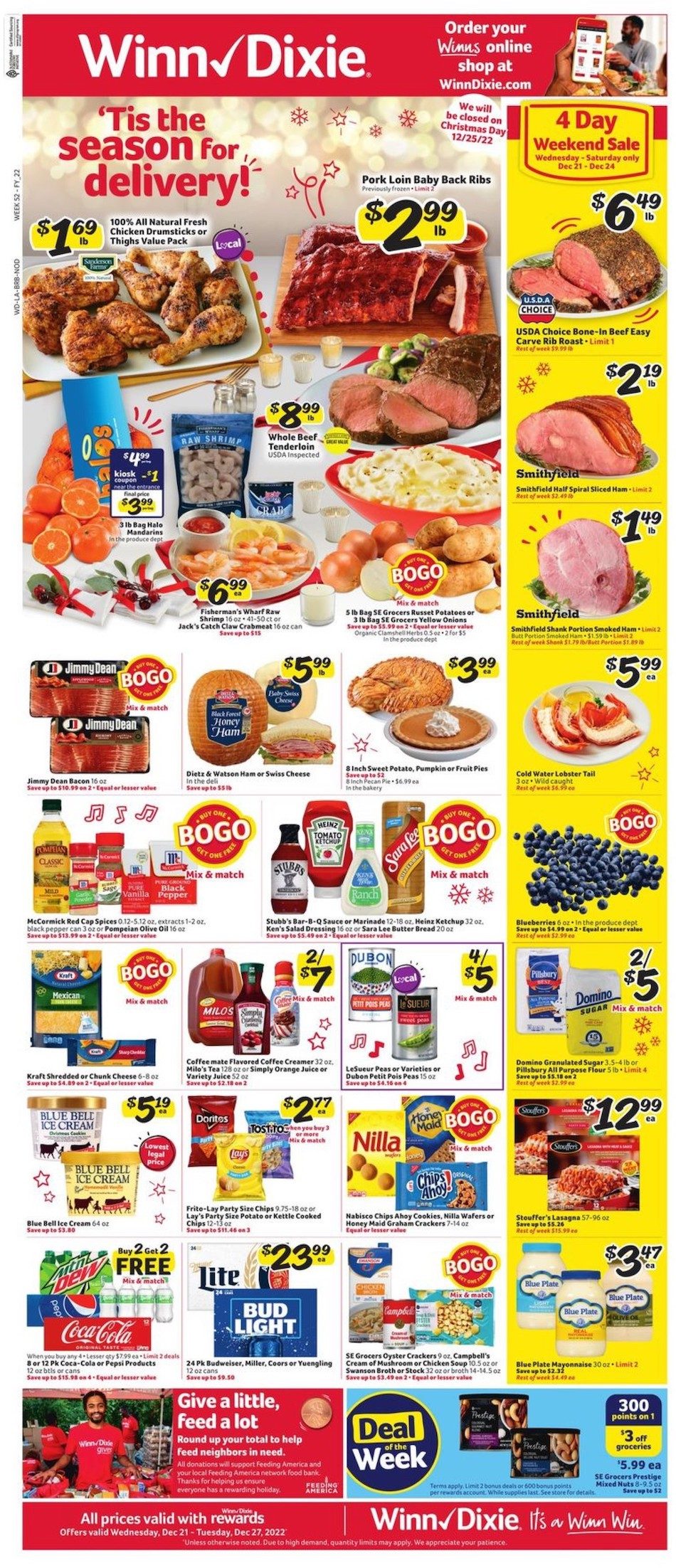 Winn Dixie Weekly Ad Christmas Dec 21 27, 20222 WeeklyAds2