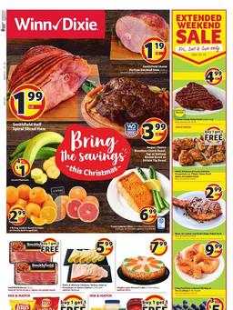 Winn Dixie Weekly Ad Dec 11–17, 2019