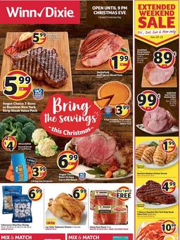 Winn Dixie Weekly Ad Dec 18 - 24, 2019