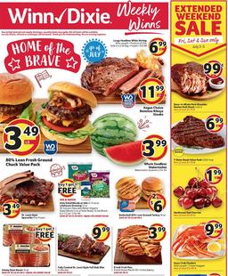 Winn Dixie Weekly Ad Jul 1–7, 2020