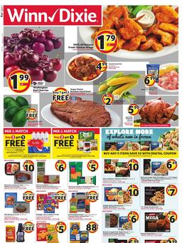 Winn Dixie Weekly Ad Jul 10 - 16, 2019