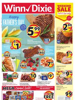Winn Dixie Weekly Ad Jun 13 - 19, 2018