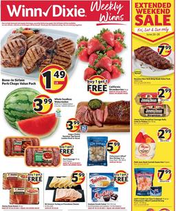 Winn Dixie Weekly Ad Jun 24–30, 2020