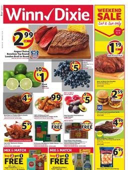 Winn Dixie Weekly Ad Jun 5 - 11, 2019